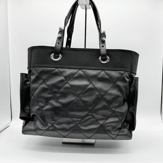シャネル CHANEL パリビアリッツ トート GM ブラック