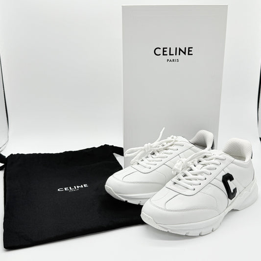 【新品】CELINE セリーヌ スニーカー 38 ホワイト 人気モデル レディース